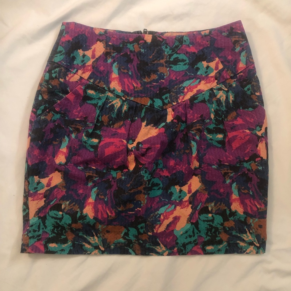 Floral skirt